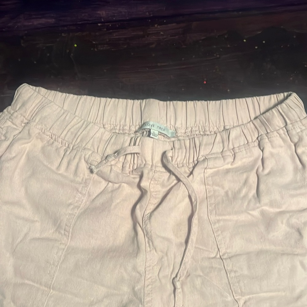 Light pink joggers size large